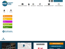 Tablet Screenshot of emd-management.fr